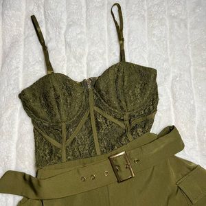 Olive 🫒 Romper